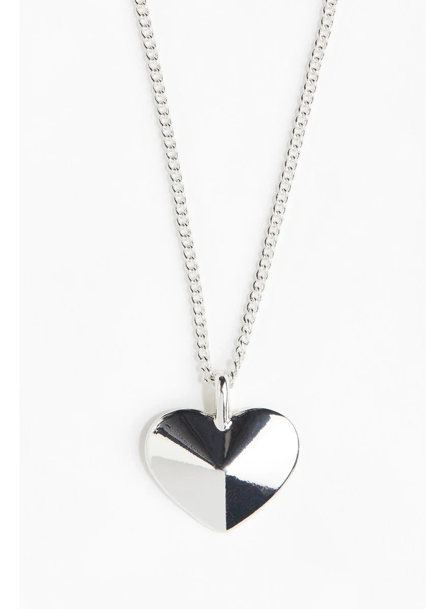 اتش اند ام Heart-Pendant Necklace