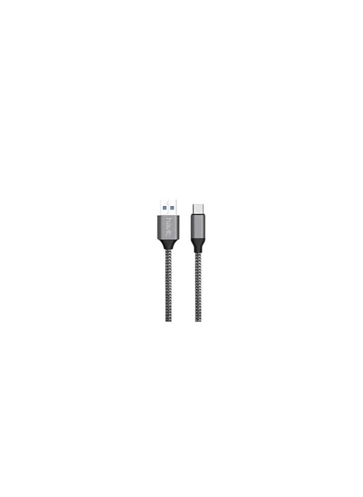 havit Havit H693 USB-A to USB-C 3.0 2A Nylon Braided cable, 1m 
