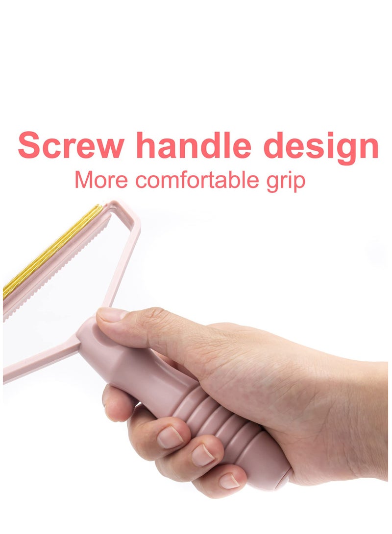 KASTWAVE Portable Lint Remover for Clothes - Manual Fuzz Remover Fabric Shaver for Furniture - Reusable Lint Roller for Pet Hair Carpet - Image 5