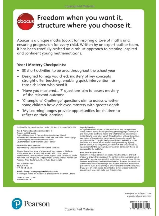 كتاب نقاط تفتيش إتقان الآباكوس السنة 1 / P2 - Image 2