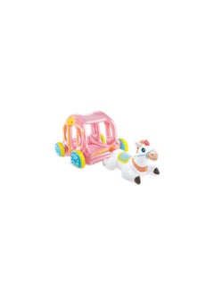 INTEX Inflatable Princess Carriage Ride On  - Image 1