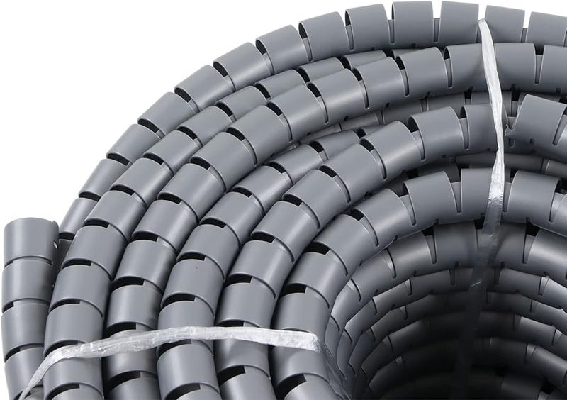 غلاف كابل حلزوني من البولي إيثيلين مقاس 32 مم بطول 30 متر لأسلاك الشاحن وكابلات الشبكة - Image 4