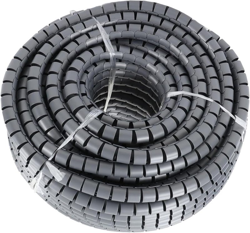 غلاف كابل حلزوني من البولي إيثيلين مقاس 32 مم بطول 30 متر لأسلاك الشاحن وكابلات الشبكة - Image 5