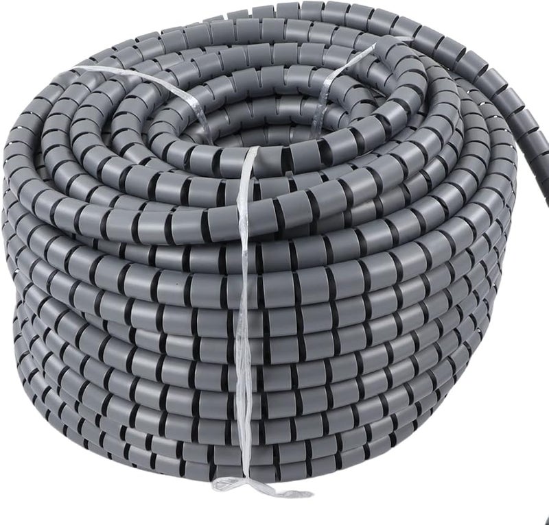 غلاف كابل حلزوني من البولي إيثيلين مقاس 32 مم بطول 30 متر لأسلاك الشاحن وكابلات الشبكة - Image 3