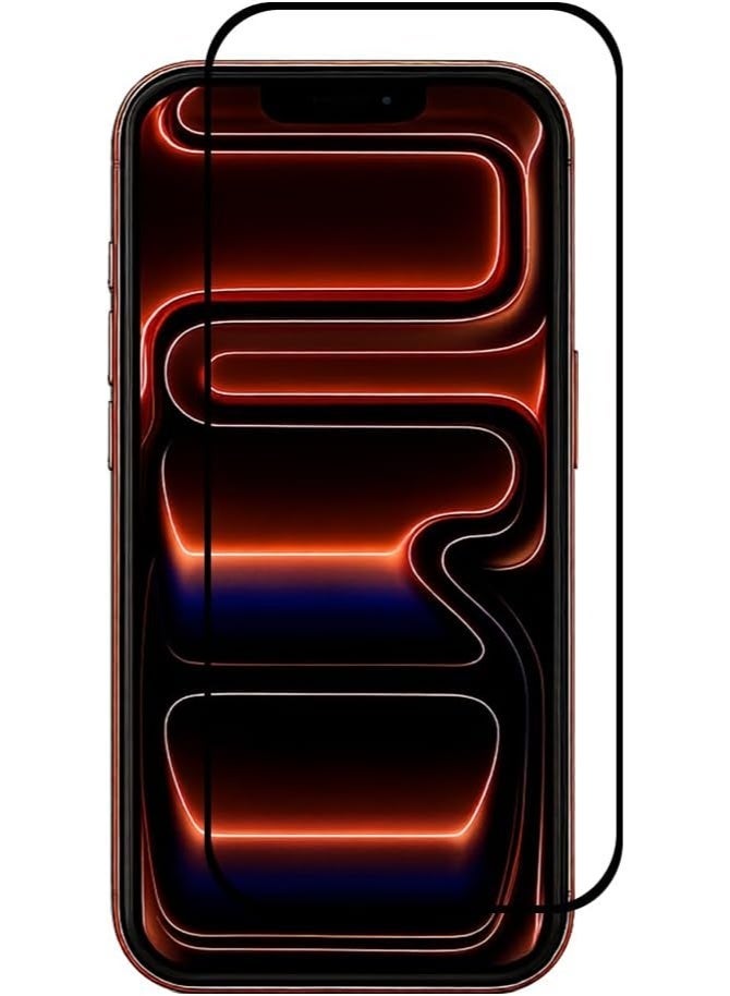 أكاليكس عبوة من قطعتين من واقيات الشاشة لهاتف iPhone 17 Pro، زجاج مقوى 9H مقاوم للكسر والخدش، زجاج شفاف عالي الدقة متوافق مع حافظات iPhone 17 Pro - Image 2