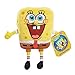 Spongebob Squarepants سبونج بوب سكوير بانتس دمية صغيرة بحجم 7 إنش من القماش القابل للجمع هدايا سلة عيد الفصح للأطفال من عمر 3 سنوات فما فوق من جاست بلاي - Image 2