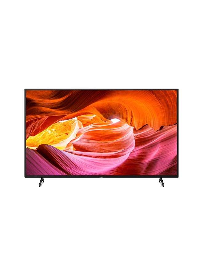 سوني تلفزيون ذكي بنظام أندرويد مقاس 65 بوصة بدقة فائقة الوضوح وبجودة (4K)، فئة X75K KD-65X75K أسود - Image 1