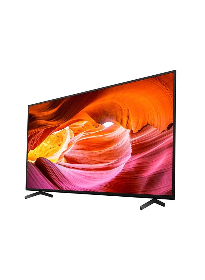 سوني تلفزيون ذكي بنظام أندرويد مقاس 65 بوصة بدقة فائقة الوضوح وبجودة (4K)، فئة X75K KD-65X75K أسود - Image 2