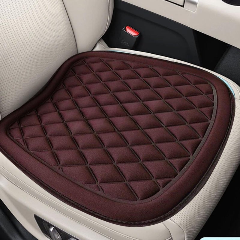 BDZMC Car Seat Covers Breathable Comfort Seat Protector Cover Four Seasons Universal 3D Decompression Front Driver Seat Cover Anti Slip Car Accessories for Most Vehicle Seats Office Chairs Red - Image 3