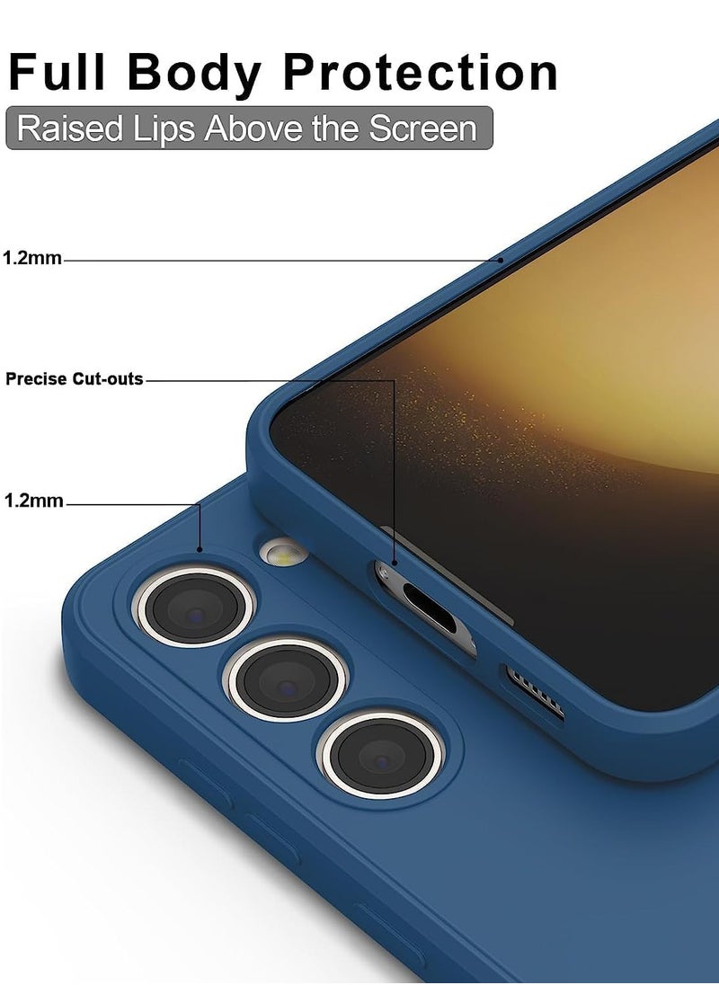 Houmt Samsung Galaxy S25 Case Cover Liquid Soft Silicone Gel Rubber Galaxy S25 Cover Anti Scratch Shockproof Protective Phone Case for Samsung Galaxy S25 6.1 Inch  - Image 4