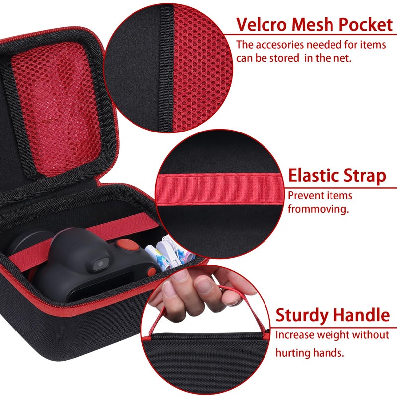 khanka Hard Carrying Case Replacement for MOREXIMI Kids Camera,Digital Camera, Case Only (Black) - Image 3