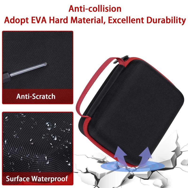 khanka Hard Carrying Case Replacement for MOREXIMI Kids Camera,Digital Camera, Case Only (Black) - Image 4