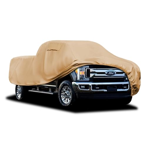 JURMON Heavy Duty Outdoor Car Cover Custom Fit for Ford 1999-2026 F250/F350, Windproof All Weather Waterproof Sun Rain UV Dust Snow Protection Outdoor Car Covers - Image 1