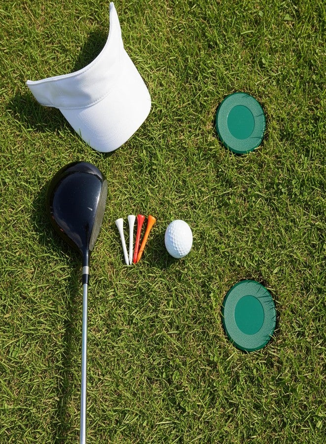 PercyEffie 6 Pcs Golf Cup Cover, Golf Hole Cup Covers Putting Green Cups Hole Covers Practice Training Aids Holes Plastic for Garden Yard Backyard Game Ball Outdoor Sports Activities - Image 3