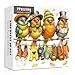 PPuzzling Cute Bird Family Puzzles for Adults 1000 Pieces Colorful Birds with Hats and Scarves Jigsaw Puzzles Whimsical Nature Animal Puzzle - Image 2