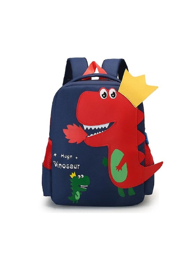 Rainbow Dinosaur Cartoon Pattern Children's School Bag Backpack