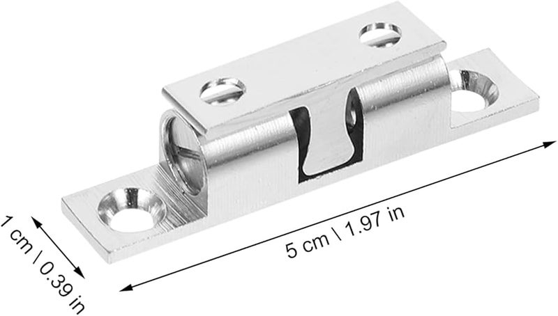 Silver Adjustable Cabinet Catches 20 Pcs Premium Tension Latches For Door Drawer Wardrobe - Image 3