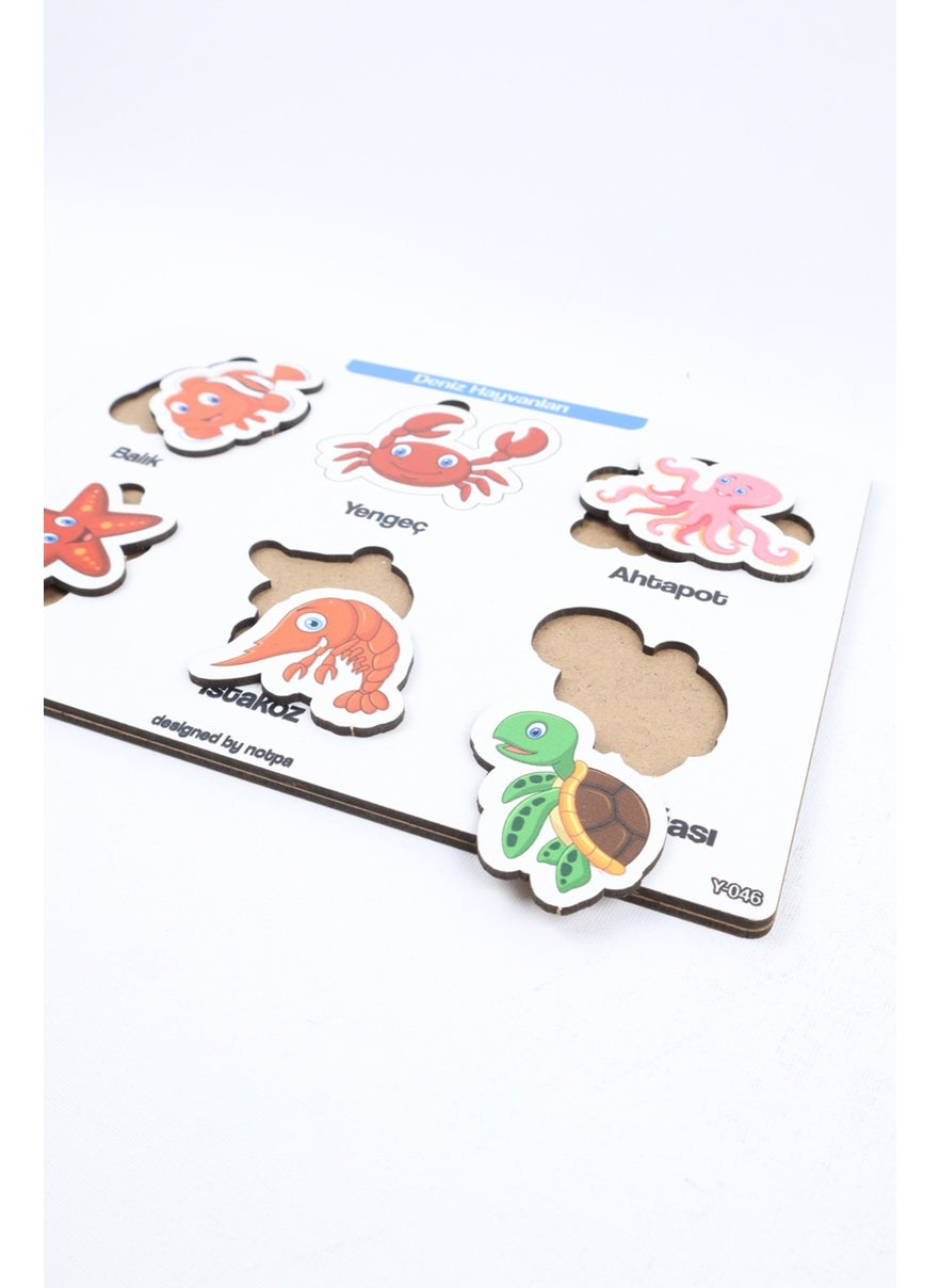 KutuTR Notpa Educational and Tutorial Wooden Colored Puzzle for Children Set of 4 1  - Image 2