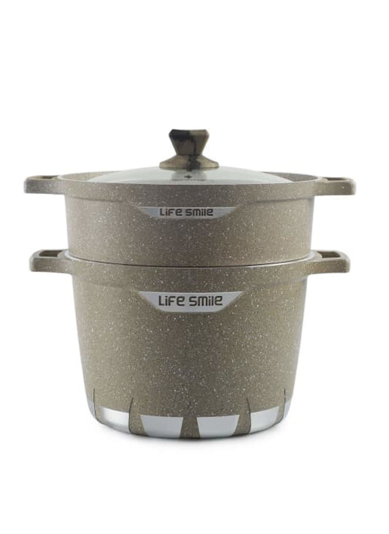 28cm Stock Pot with 28cm Steam Pot - Steamer Set - Couscoussier - pzsku/ZF920FF7C96A1293645B3Z/45/_/1739789412/57ea31c9-cf55-48b1-ac5d-62f45813cac2