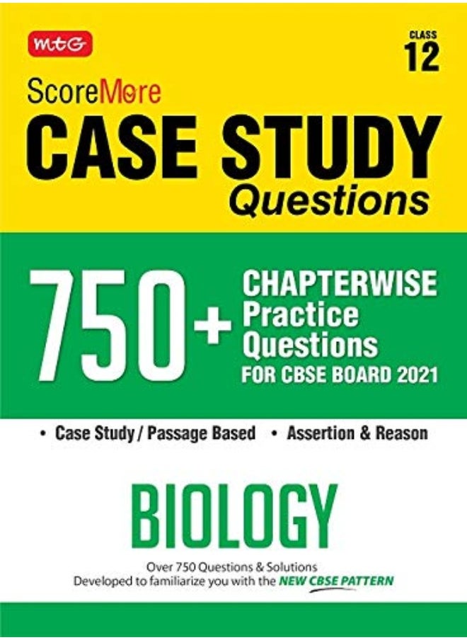 ScoreMore Case Study Chapterwise Practice Questions Biology Class 12 