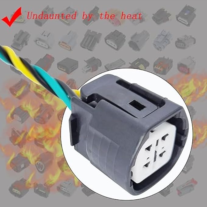IXGKHC 12V 125A Alternator para Carro Harness Connector Plug 104211-3541 27060-0V170 2015-2017 Replacement for Toyota Camry L4 2.5L,2013-2018 RAV4 L4 2.5L AWD 104211-3161,27060-36080,210-1244,210-0875 - Image 2