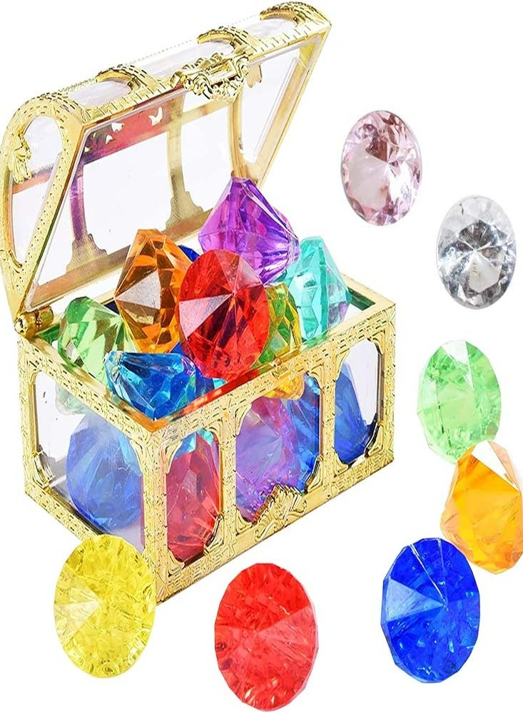 إسكدنيا 1 صندوق لعب الغوص بالأحجار الكريمة لعبة السباحة مجموعة ألعاب الغوص بالأحجار الكريمة - Image 1