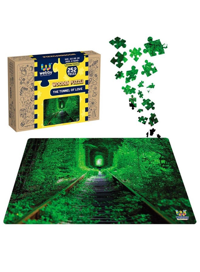 ويبي أحجية الصور المقطوعة الخشبية "نفق الحب" من ويبي كيدز، ٢٥٢ قطعة - Image 1