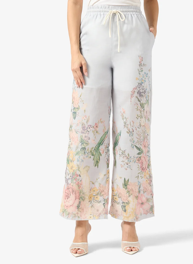 Khizana  Floral Print Top & Pants Set for Women | Best Price UAE