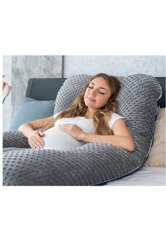 molody U Shaped Nursing And Maternity Pillow With Removable Velvet Cover  - Image 2