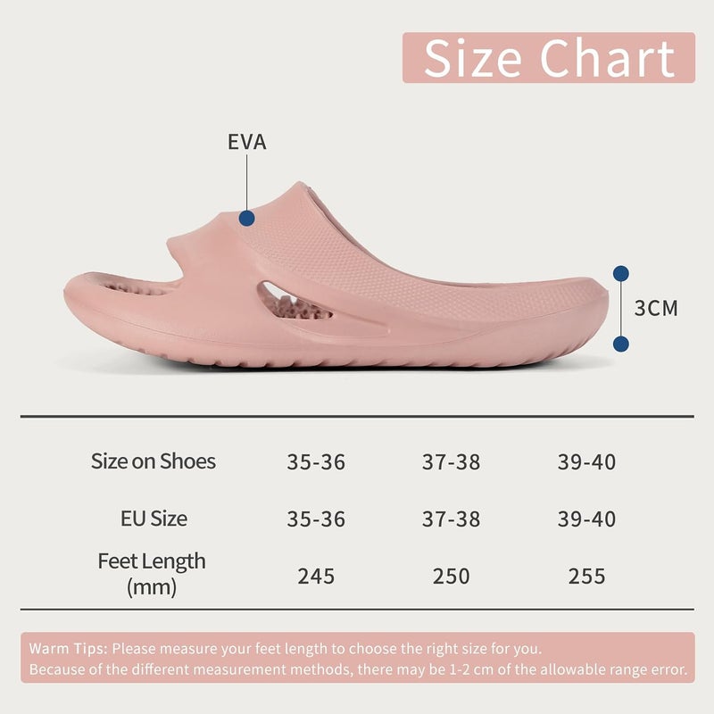 D.D.Star Big Size Bathroom Slippers For Men and Women Non-Slip Quick Drying Shower Shoes Comfortable And Soft Sole Slide On Sandal - Image 2