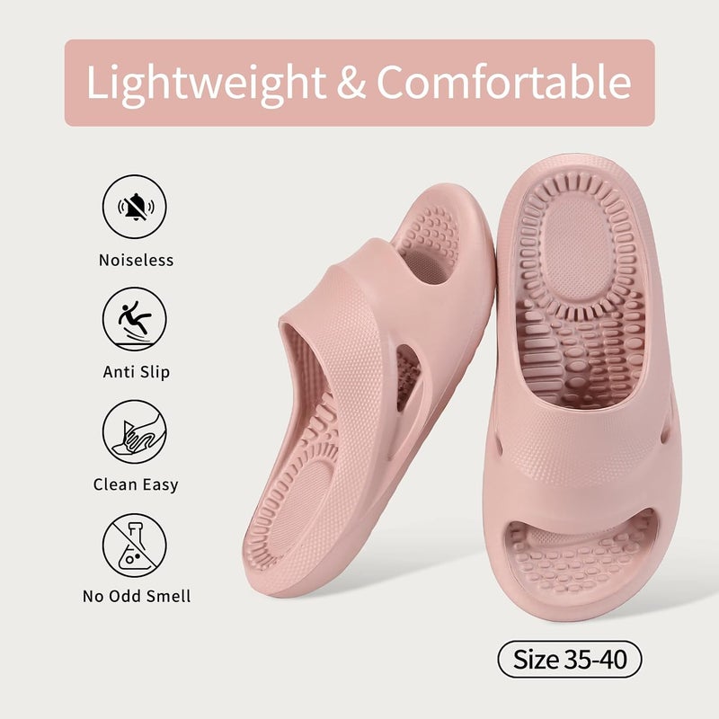 D.D.Star Big Size Bathroom Slippers For Men and Women Non-Slip Quick Drying Shower Shoes Comfortable And Soft Sole Slide On Sandal - Image 3