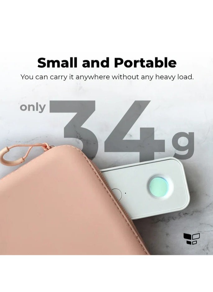 Xiaomi - أجهزة الكشف عن الكاميرا الخفية Xiaomi Youpin Smoovie، ماسح ضوئي متعدد الوظائف لكاميرا الأشعة تحت الحمراء - مستشعر Pir للطلقات المتسللة، إنذار ضوئي وصوتي، جهاز إنذار بالاهتزاز، كاشف مضاد للتجسس - Image 1