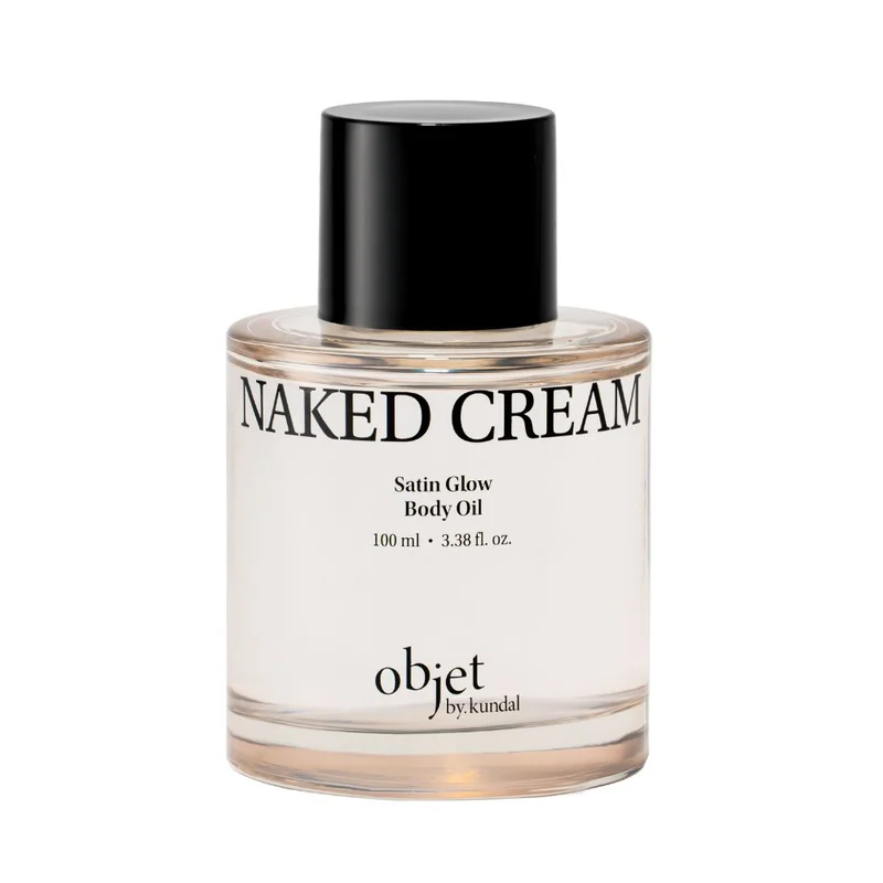 Objet by Kundal Satin Glow Body Oil Naked Cream 100 mL