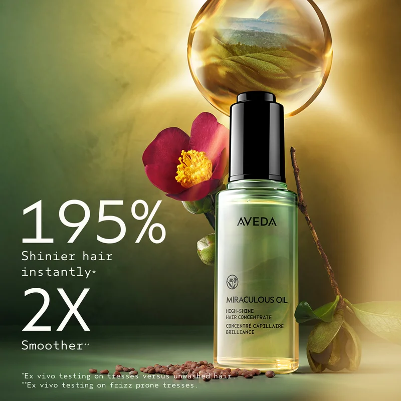 AVEDA  Miraculous Oil High-Shine Hair Concentrate 50ml for Women | Best Price UAE