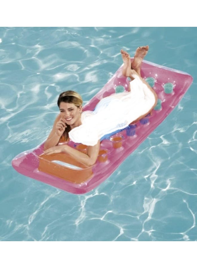 Bestway Summer Color Transparent Mat 188x71cm  - Image 2