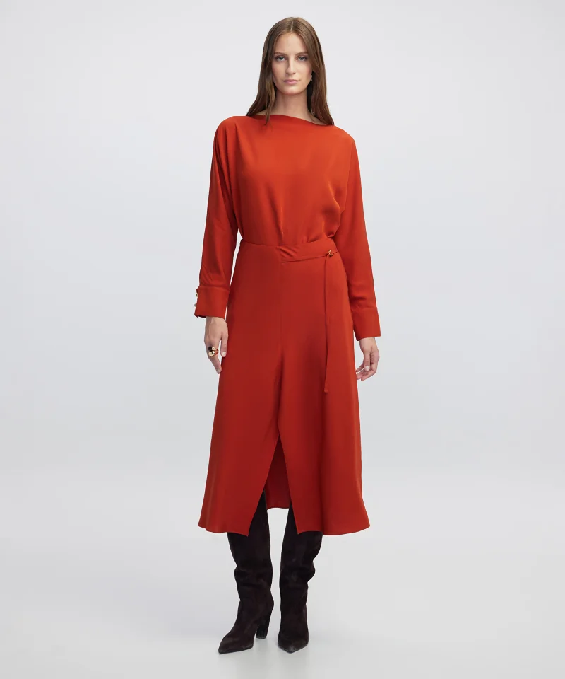 ابيكول تنورة بإبزيم