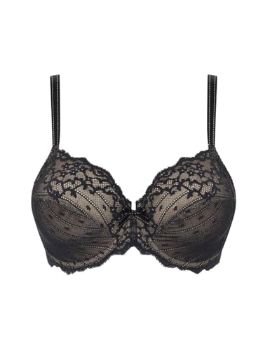 Chantelle Women's Rive Gauche Full Coverage Smooth Bra, Black, 32E - Image 3