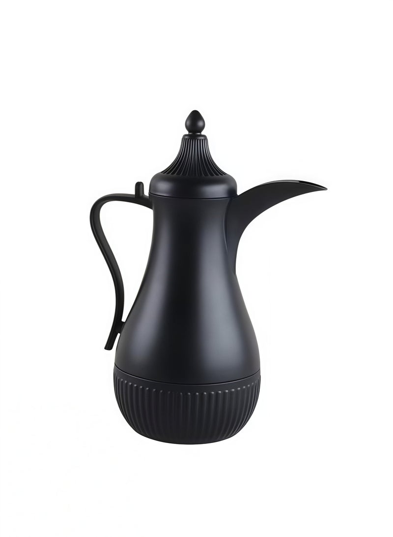 Beautiful Coffee maker, small household coffee maker, stylish high-end office coffee maker, long-handled woodpecker beak shaped coffee maker with gallbladder (1 liter, red gallbladder, screw cap). - Image 1