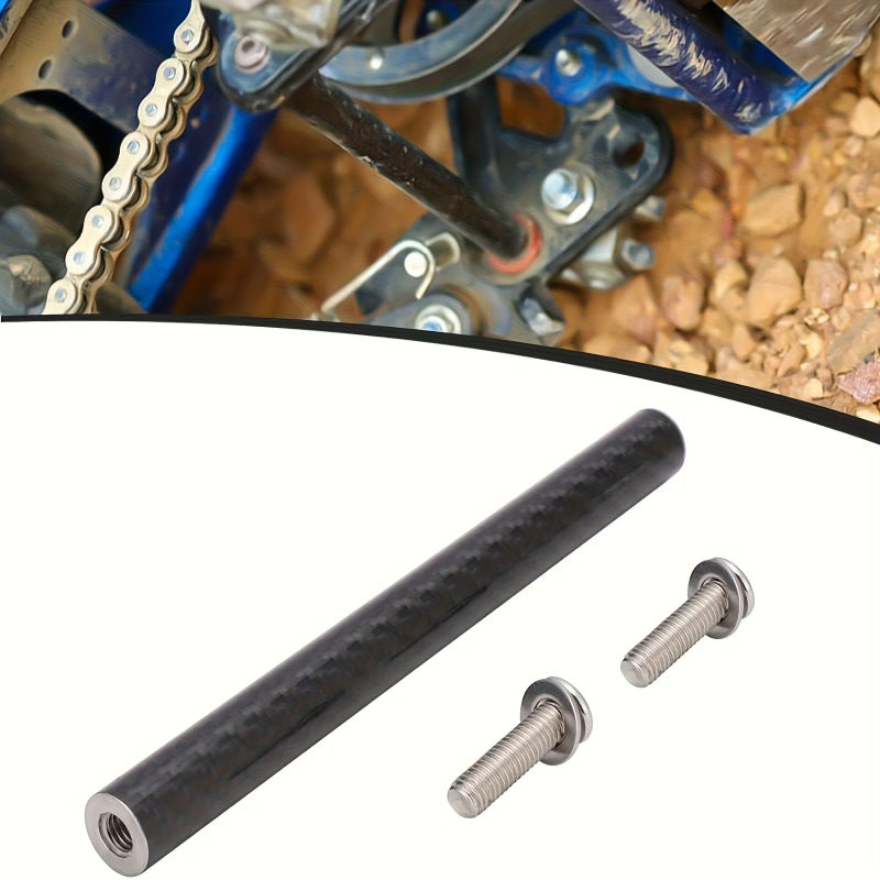 Carbon Fiber Electric Dirt Bike Foot Pegs Support Bracket Lever With Adjustable Position And Tool Free Installation Durable Off Road Motorcycle Footpegs For Enhanced Stability And Control Compatible With Light Bee X S Models - Image 1