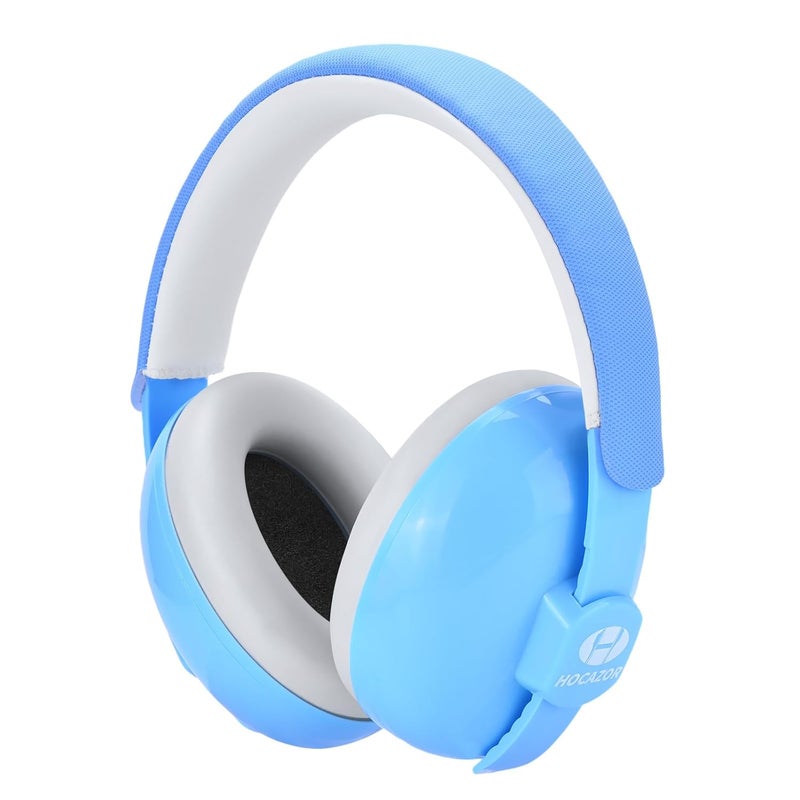 Hocazor HZ002 Baby Ear Protection, Noise Cancelling Headphones for Babies and Toddler 3 Months up to 24 Months, Baby Earmuffs for Fireworks, Sleeping, Concerts, Plane - Blue - Image 1