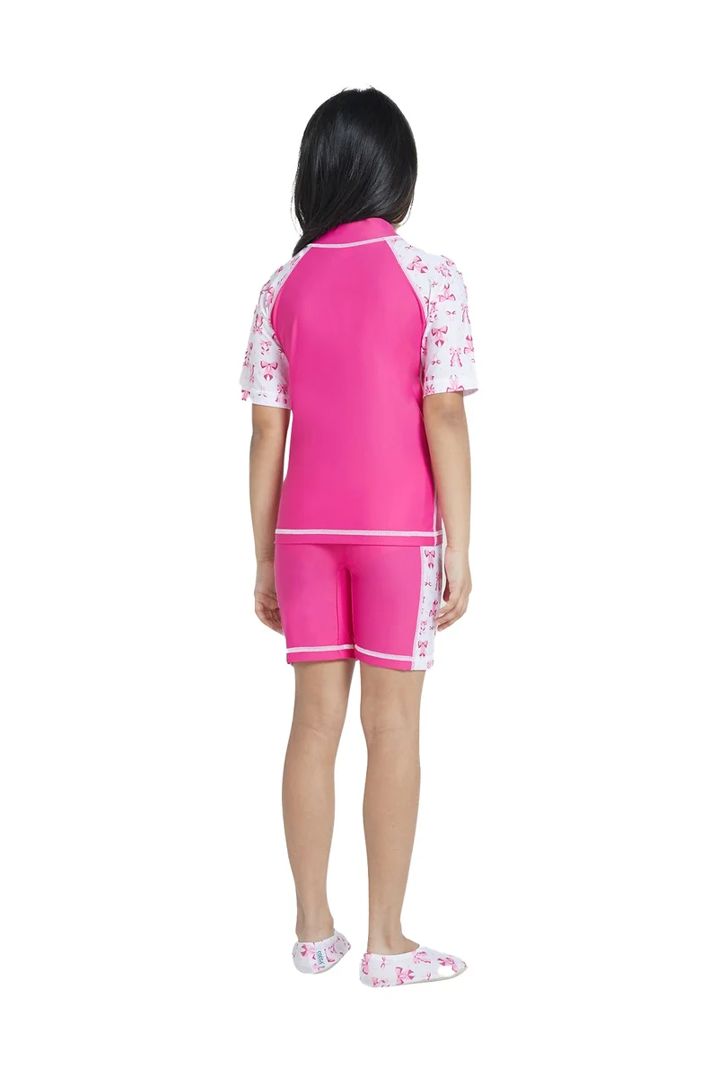 COEGA SUNWEAR COEGA Girls Kids Two-piece Swimsuit - Pink Bows