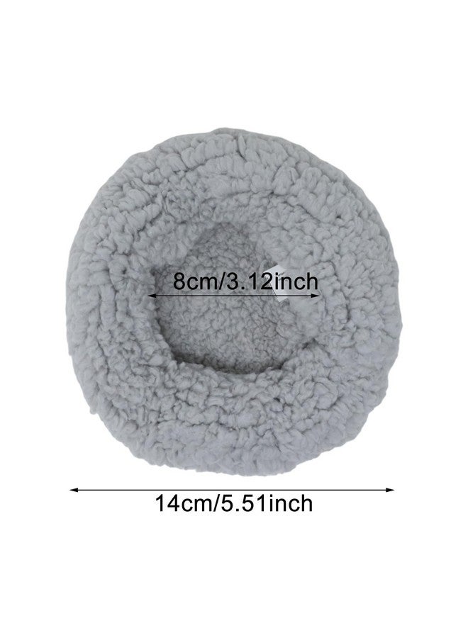 yueton 1PCS Hamster Bed Hedgehog Nest Rabbit Mouse Pig Squirrel Small Animal Round Bed Cotton Mat for Small Pets - Image 2