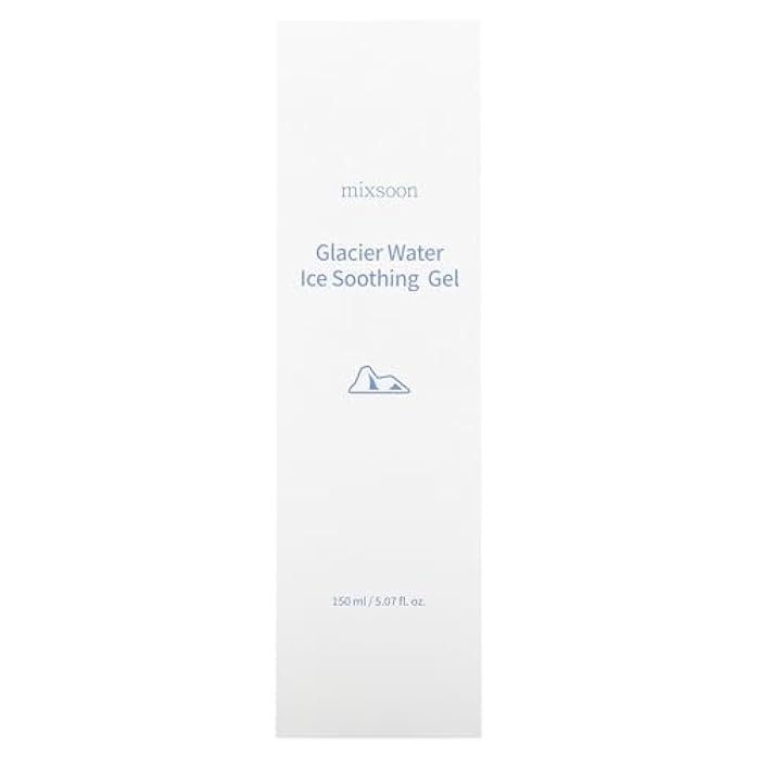 mixsoon Glacier Water Ice Soothing Gel 5.07 Fl. Oz. /150ml Cooing Soothing Care for Sensitive Skin Korean Glass Skin Care - Image 2