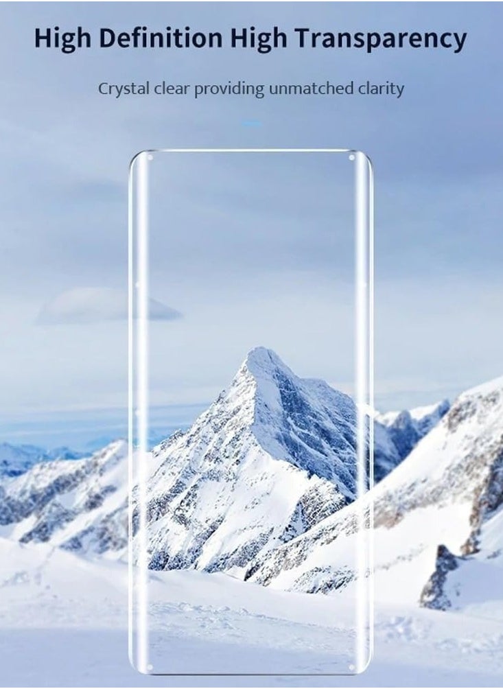 Generic Full Glass Screen Protector For Vivo V30 /V30e/ V30 Pro 5G UV Tempered Glass Full Glue Cover Screen Protector For Fingerprint Unlock Screen Glass Film  - Image 5