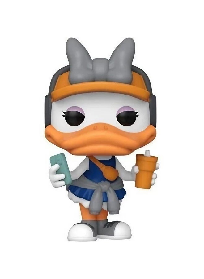 Funko POP! Disney Mickey & Friends Daisy in Workout Outfit Vinyl Figure (9.4 cm) - Image 2