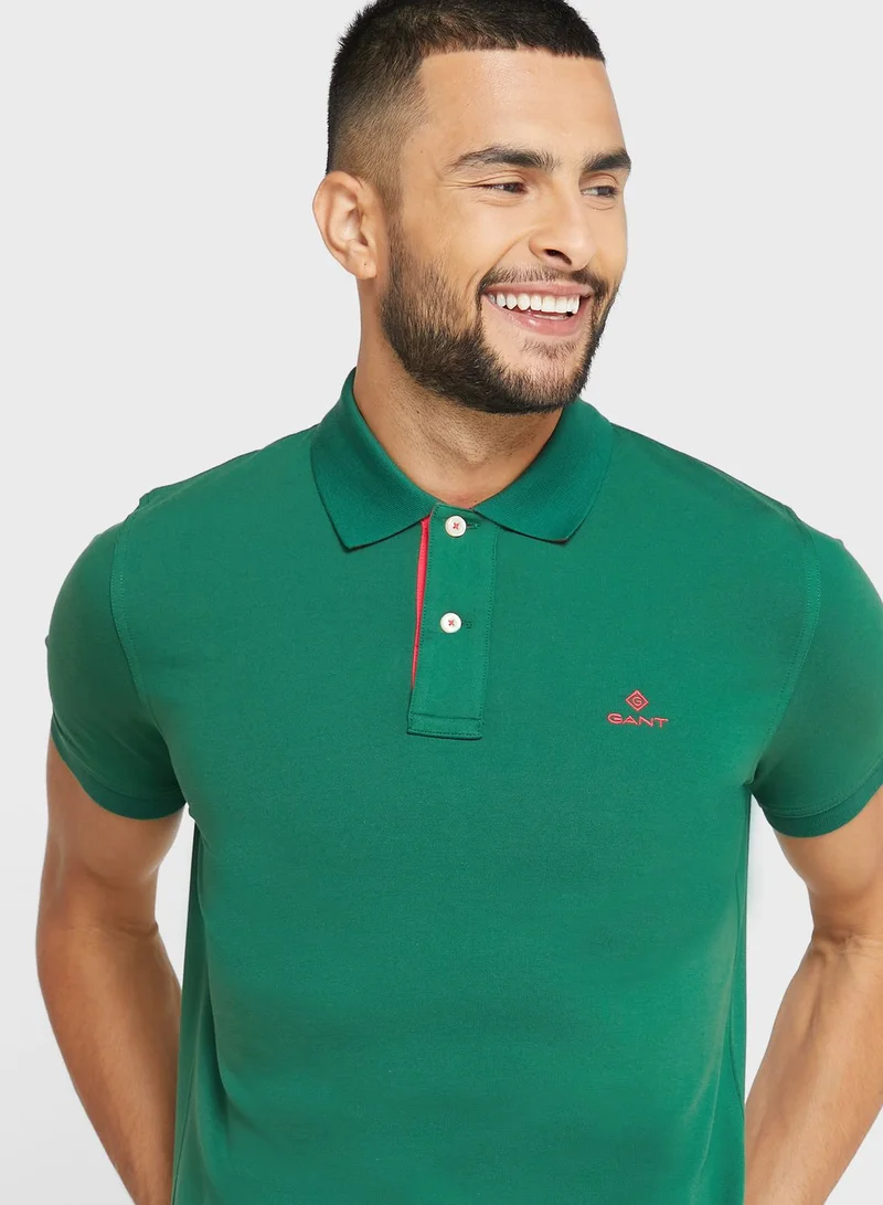 GANT Chest Logo Polo