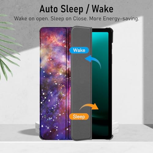 Robustrion Cover for Samsung Tab S9 FE Plus/Tab S10 Plus / S9 Plus 12.4" Cover Case Flip Stand Case Cover for Samsung Galaxy Tab S10+ / S9+ / Tab S9 FE+ Tablet Cover [Auto Sleep/Wake] - Galaxy - Image 3