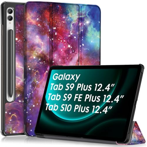 Robustrion Cover for Samsung Tab S9 FE Plus/Tab S10 Plus / S9 Plus 12.4" Cover Case Flip Stand Case Cover for Samsung Galaxy Tab S10+ / S9+ / Tab S9 FE+ Tablet Cover [Auto Sleep/Wake] - Galaxy - Image 1