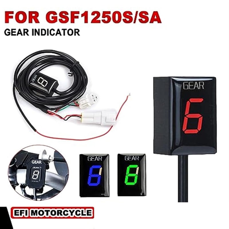 Wivplex Motorcycle 1-6 Speed Gear Indicator - Image 2