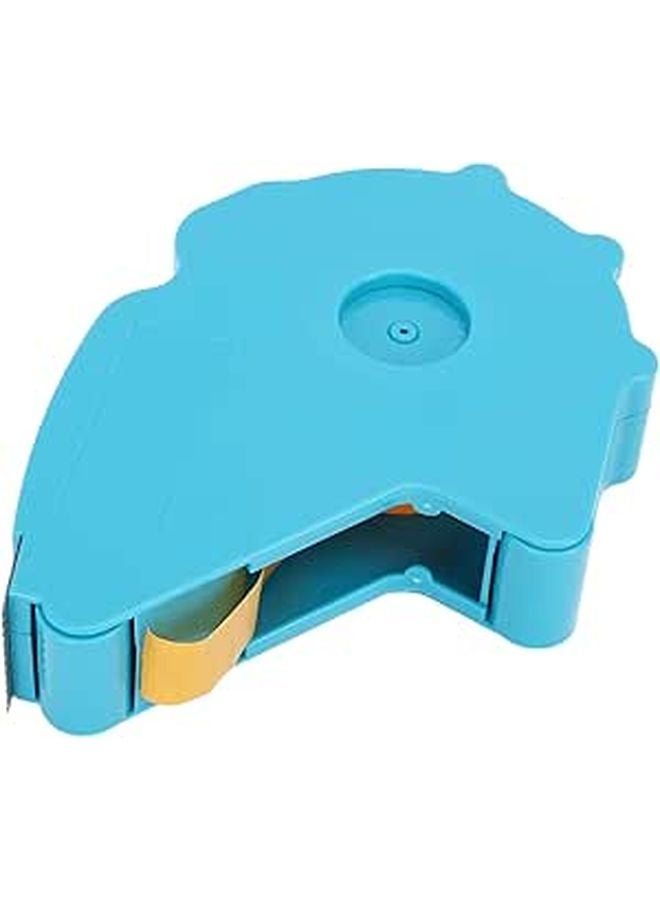 Dual Roller Masking Tape Dispenser Portable Applicator With Ergonomic Grip And Cutter Tool - Image 1